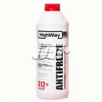 Антифриз ANTIFREEZE G12+ концентрат красный 1,5л HighWay 10023