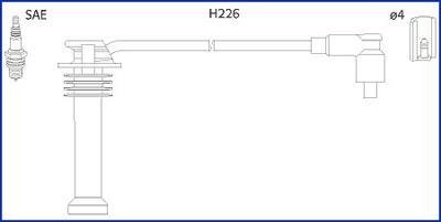 Дроти запалення, набір HITACHI 134672