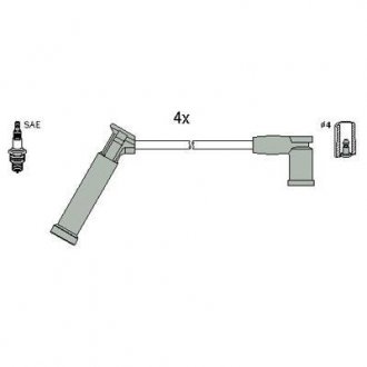 Комплект електропроводки HITACHI 134677