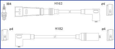 Комплект электропроводки HITACHI 134704 (фото 1)