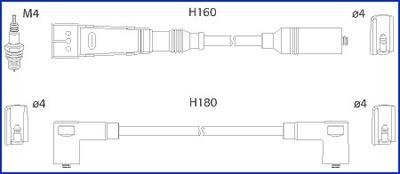 Комплект электропроводки HITACHI 134705 (фото 1)