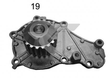 Насос водяной Citroen C4, C5/Ford Focus/Mazda 3/Peugeot 206, 207, 307, 308, 407/Volvo S40, V50 1.6HDI (03-) HUTCHINSON WP64