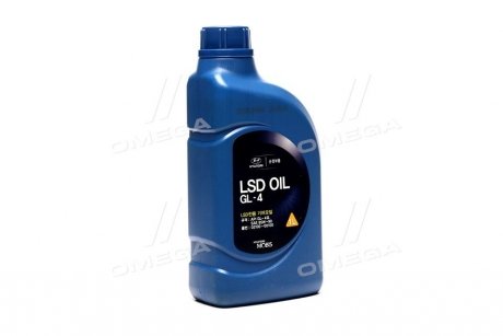 Масло КПП 85W-90 LSD OIL 1 л GL-4 минер. (02100-00100) Mobis Hyundai/Kia/Mobis 0210000100 (фото 1)