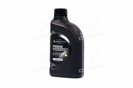 Масло ДВС 5W-20 1 л Premium Gasoline SL/GF-3 п/с (05100-00121) Mobis Hyundai/Kia/Mobis 0510000121