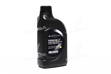 Масло ДВС 5W-20 1 л Premium LF Gasoline SM/GF-4 синт. (05100-00151) Mobis Hyundai/Kia/Mobis 0510000151 (фото 1)