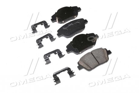 Колодки тормозные передние (выр-во Mobis) Hyundai/Kia/Mobis 581013QA50