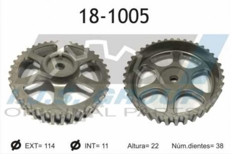 Шестерня, распределительный вал IJS IJS GROUP 18-1005