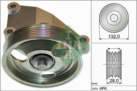 Ролик направляючий INA 532065010