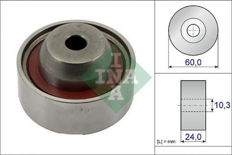 Паразитный / Ведущий ролик, зубчатый ремень 532 0674 10 INA 532067410 (фото 1)