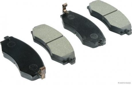 Гальмівні колодки, дискове гальмо (набір) HERTH+BUSS JAKOPARTS J3600517