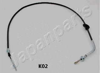 Трос, стояночная тормозная система BC-K02 JAPANPARTS BCK02