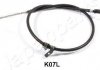 Трос стояночного тормоза JAPANPARTS BCK07L (фото 1)