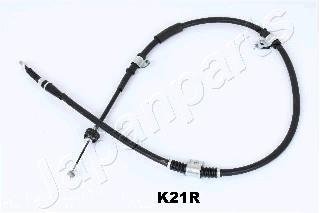 Трос, стояночная тормозная система BC-K21R JAPANPARTS BCK21R