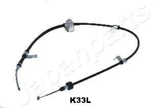 Трос, стояночная тормозная система BC-K33L JAPANPARTS BCK33L (фото 1)