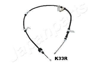 Трос, стояночная тормозная система BC-K33R JAPANPARTS BCK33R (фото 1)