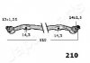 Поперечная рулевая тяга CR-210 JAPANPARTS CR210 (фото 2)