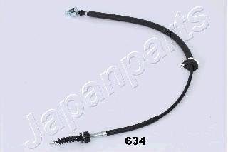 Трос сцепления DAIHATSU CUORE/SIRION 1,0 98-05 JAPANPARTS GC634 (фото 1)