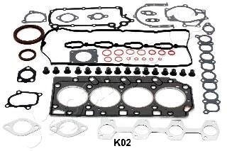 Комплект прокладок, двигатель KM-K02 JAPANPARTS KMK02