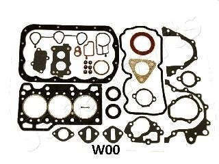 Комплект прокладок, двигатель KM-W00 JAPANPARTS KMW00