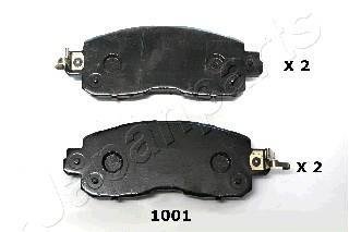 Колодки тормозные JAPANPARTS PA1001AF