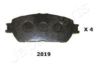 Колодки тормозные TOYOTA P. CAMRY 2,4-3,0 V6 01-06 JAPANPARTS PA2019AF