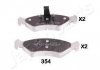 Колодки тормозные FORD P. FIESTA -96/96-00/KA -00 JAPANPARTS PA354AF (фото 1)