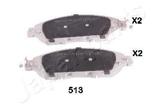 Тормозные колодки JAPANPARTS PA513AF (фото 1)