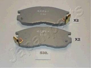 Тормозные колодки, дисковый тормоз (набор) JAPANPARTS PA530AF