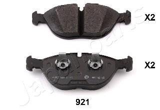 Колодки тормозные CHRYSLER T. CROSSFIRE 3,2 03-08 JAPANPARTS PA921AF