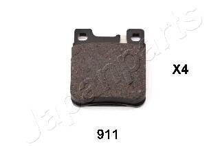 Комплект тормозных колодок, дисковый тормоз PP-911AF JAPANPARTS PP911AF