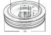 Ременный шкив, коленчатый вал PU-500 JAPANPARTS PU500 (фото 4)