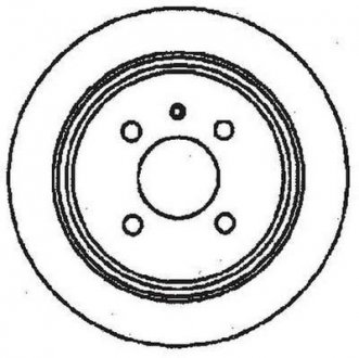 Гальмівний диск Jurid 561132JC