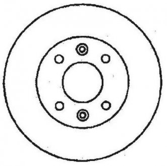 Диск тормозной SAXO/ZX/P106/205 247mm /P/ P309 Jurid 561253JC