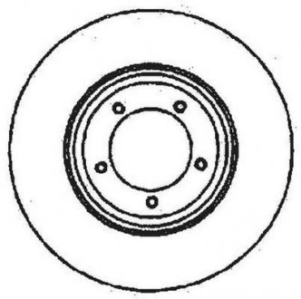 Тормозной диск Jurid 561352JC