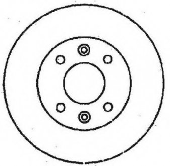 Диск тормозной XSARA/ZX/P306 247mm /T/ Jurid 561555JC