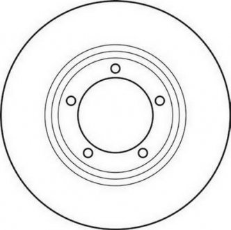 Тормозной диск Jurid 561629JC