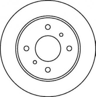 Диск тормозной ALMERA II tyи Jurid 562032JC