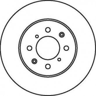 Диск тормозной ROVER 25 200 400 Jurid 562082JC