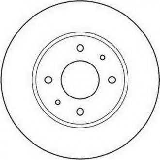 Гальмівний диск Jurid 562088JC