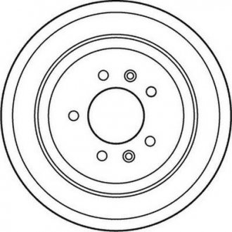 Тормозной диск Jurid 562127JC