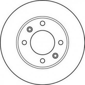 Тормозной диск Jurid 562130JC