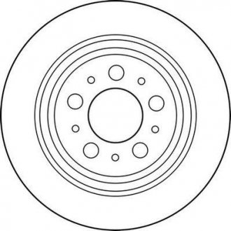 Гальмівний диск Jurid 562174JC