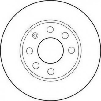 Диск тормозной CORSA C Jurid 562195JC