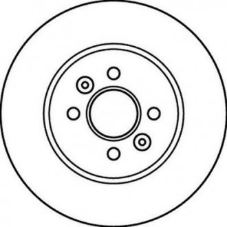 Тормозной диск Jurid 562201JC