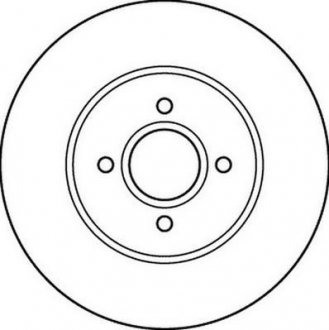 Тормозной диск Jurid 562206JC