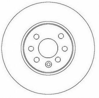 Диск тормозной ASTRA H MERIVA Jurid 562278JC