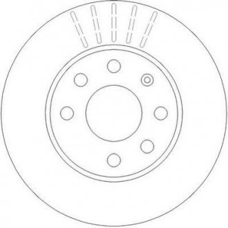 Диск тормозной CORSA C Jurid 562290JC