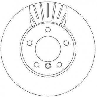 Тормозной диск Jurid 562317JC