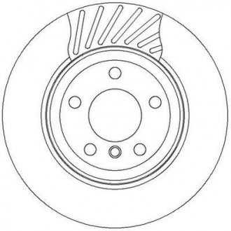 Гальмівний диск Jurid 562327JC (фото 1)