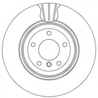 Тормозной диск Jurid 562334JC (фото 1)